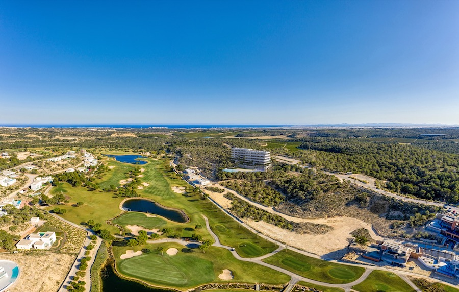 Las Colinas luxus golf lakópark